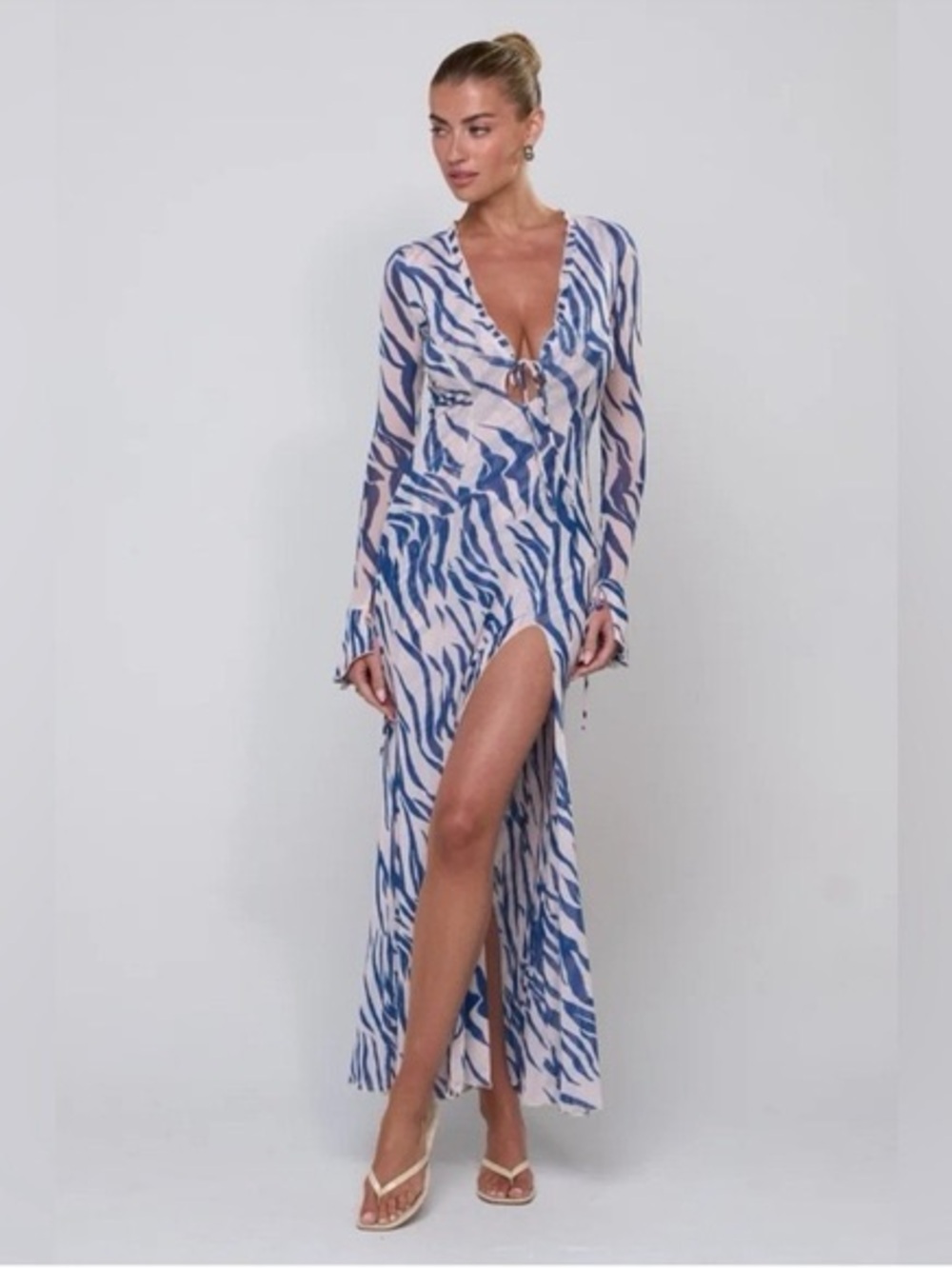 Resa Long Sleeve Maxi Dress
